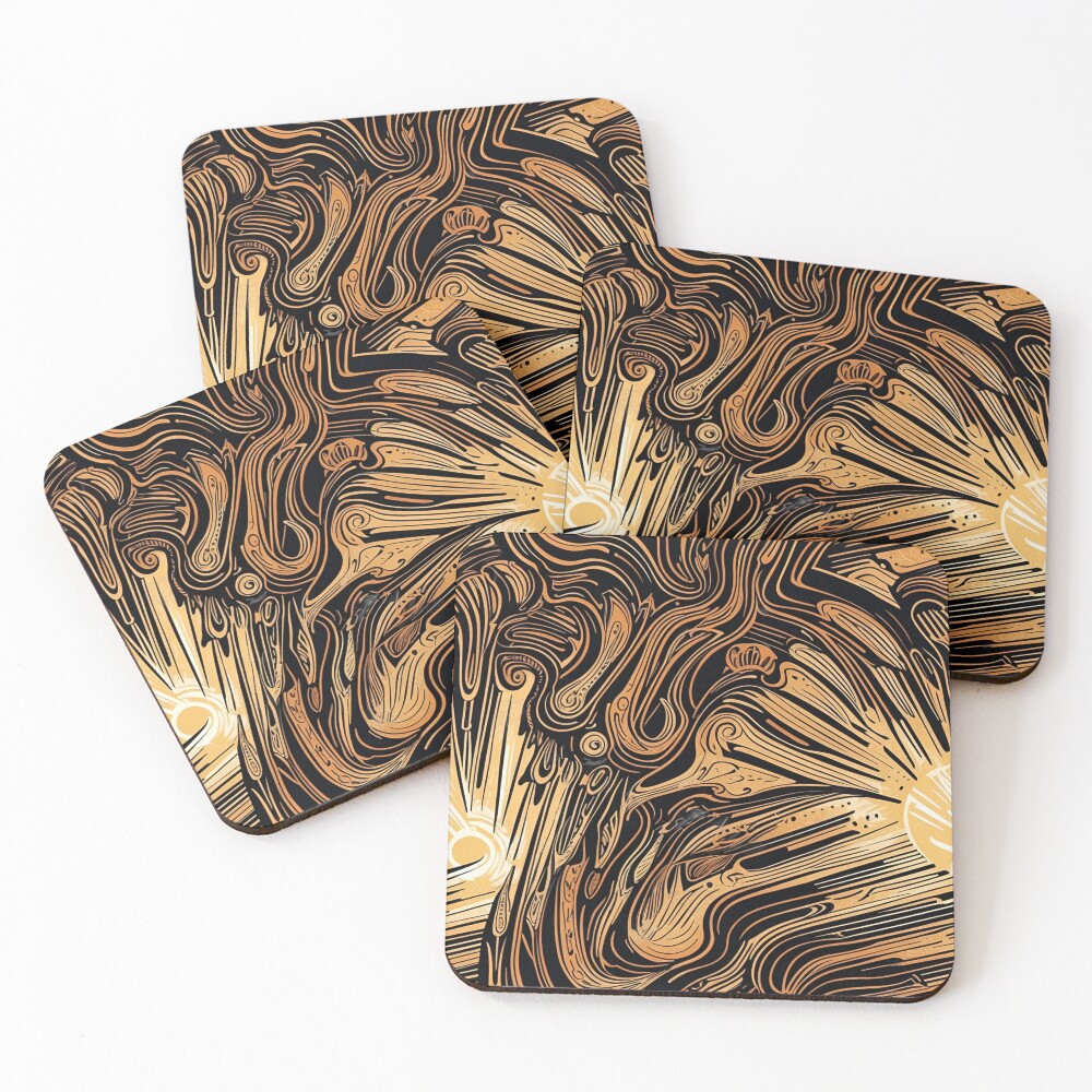 Item preview, Coasters (Set of 4) designed and sold by Domo-Design.