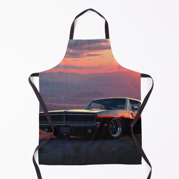 Item preview, Dodge Challenger in the mountains, sunrise, freedom 4 designed and sold by Salimgor Hangaround Music.