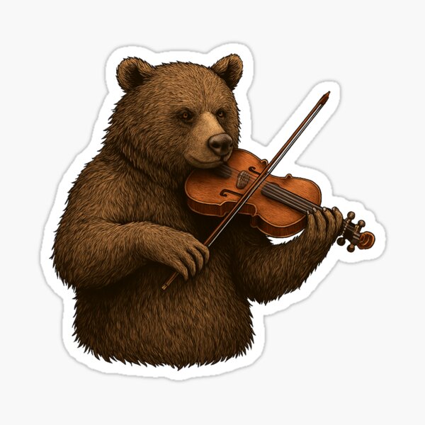 Item preview, Bear plays the violin designed and sold by Alpiko.