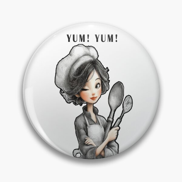 Item preview, Culinary Yum! Yum! Cooking, Women Barbeque designed and sold by JanChryzostom.