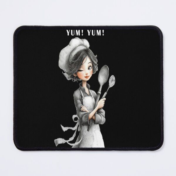 Item preview, Culinary Yum! Yum! Cooking, Women Barbeque designed and sold by JanChryzostom.
