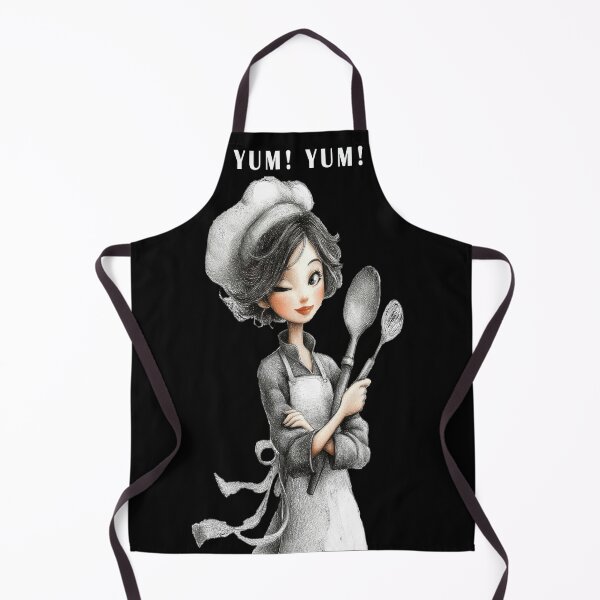 Item preview, Culinary Yum! Yum! Cooking, Women Barbeque designed and sold by JanChryzostom.