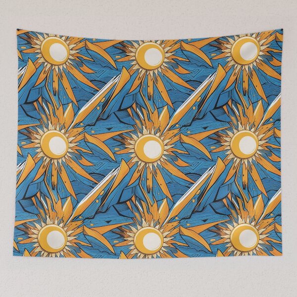Item preview, Sun Rays Pattern Design 3 designed and sold by Domo-Design.