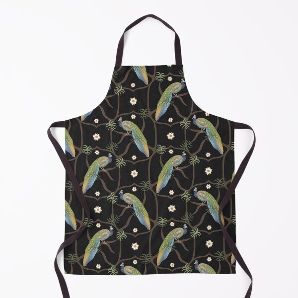 Item preview, Peacock Black Pattern  designed and sold by sarahsdesigns02.