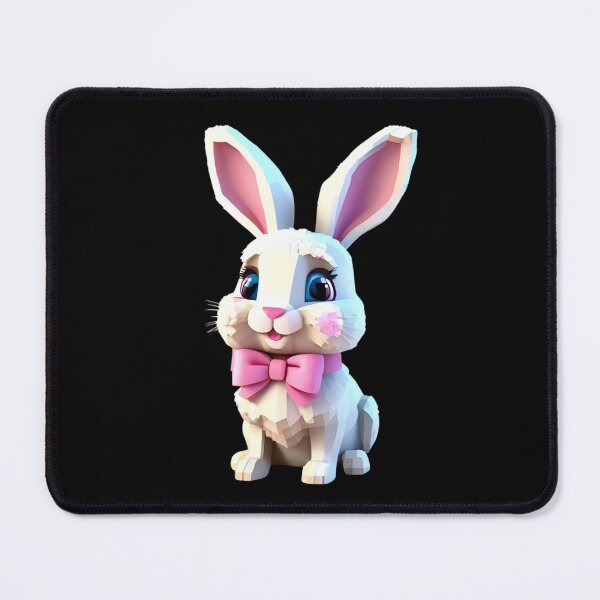 Item preview, Rabbit Lover, Cool Rabit, Stylish Bunny, Pixel Bunny, Pixel Rabbit, Bunny made of blocks designed and sold by KolorellaS.