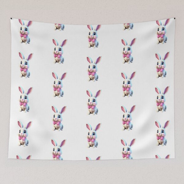 Item preview,  Rabbit Lover,  Cool Rabit, Stylish Bunny, Pixel Bunny, Pixel Rabbit, Bunny made of blocks designed and sold by KolorellaS.