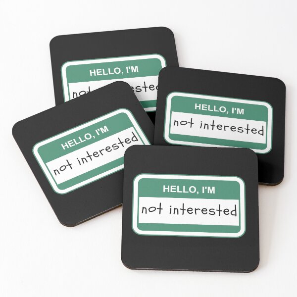 Item preview, Hello, I am not interested designed and sold by VirtualPalette.