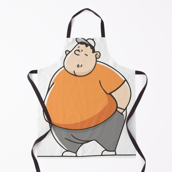 Item preview, Funny Cartoon of a Chubby Man – Simple Vector Character designed and sold by Moss and Moon Studio.