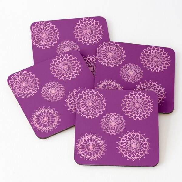 Item preview, Pink and Plum Mandalas designed and sold by JaygiesDesign.