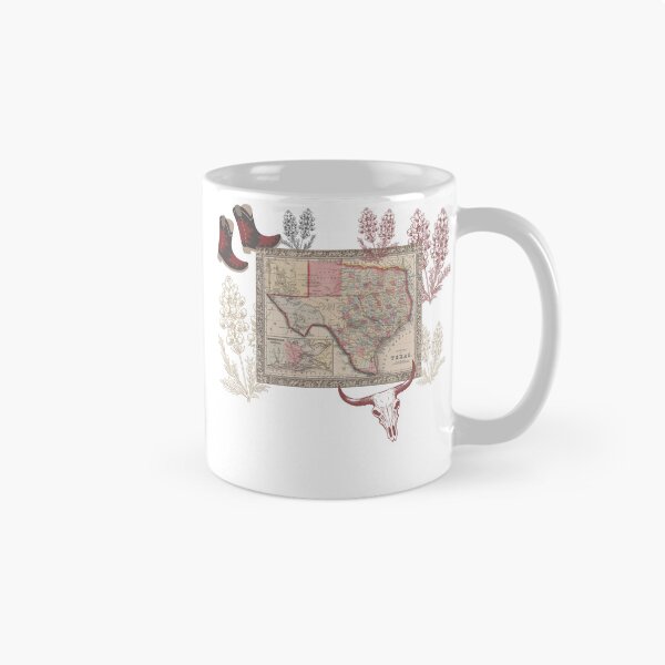 Item preview, Texas, old- style map designed and sold by smiledeer78.