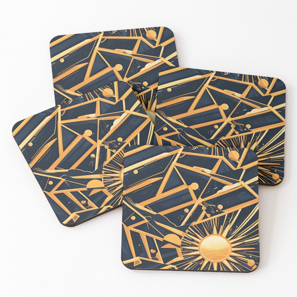Item preview, Coasters (Set of 4) designed and sold by Domo-Design.