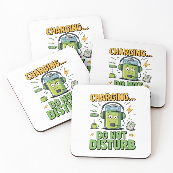 Item preview, Charging Do Not Disturb – Funny Battery Mood Design designed and sold by Lamarcy.