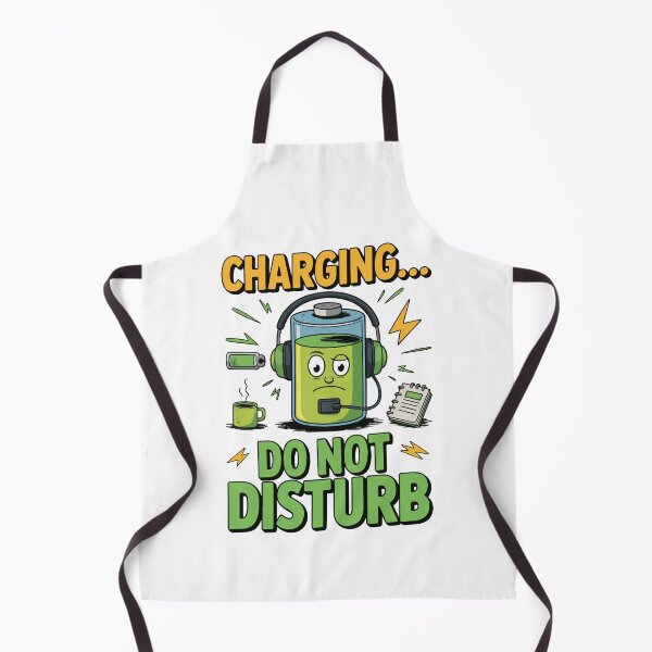Item preview, Charging Do Not Disturb – Funny Battery Mood Design designed and sold by Lamarcy.