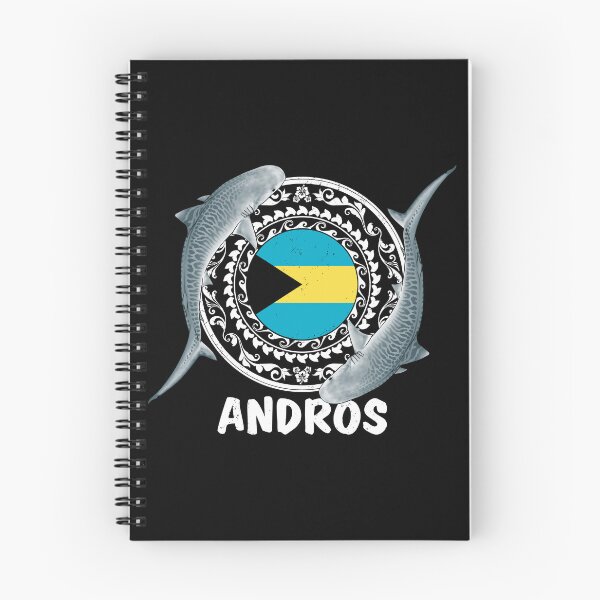 Item preview, Andros Bahamas Tiger Shark designed and sold by NicGrayGraphic.