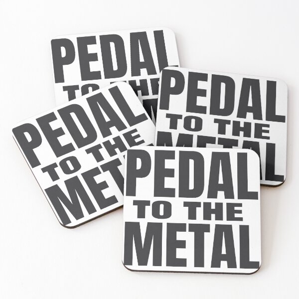 Item preview, Pedal to the Metal - High-Intensity Biking Sticker designed and sold by KarlMast.