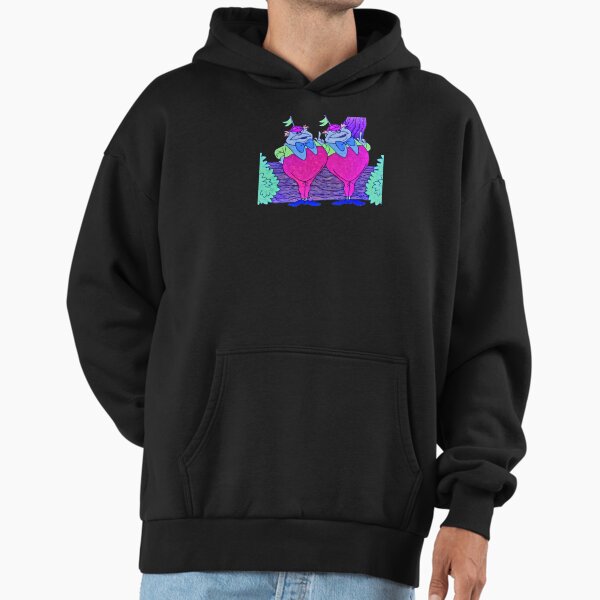 Tweedle Dee & Tweedle Dum Premium Oversized Hoodie