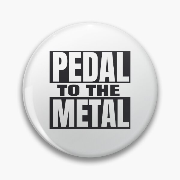 Artikelvorschau, Pedal to the Metal - High-Intensity Biking Sticker_Alternative entworfen und verkauft von KarlMast.