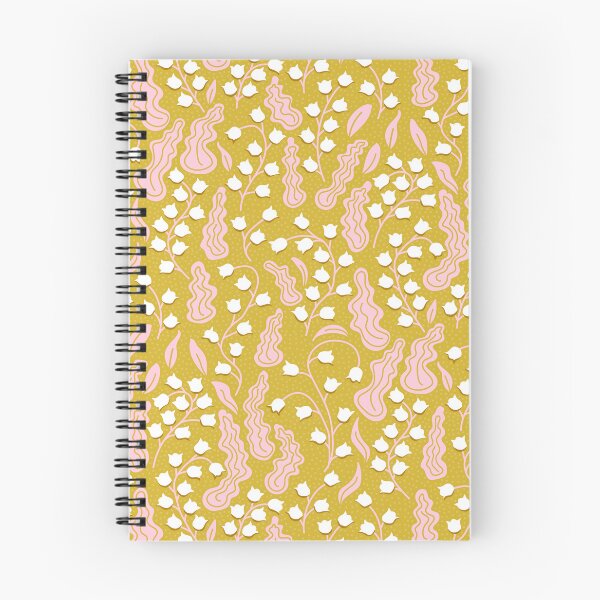 Item preview, Strong neon yellow lily of the valley flowers for bold, fresh rooms designed and sold by colorofmagic.