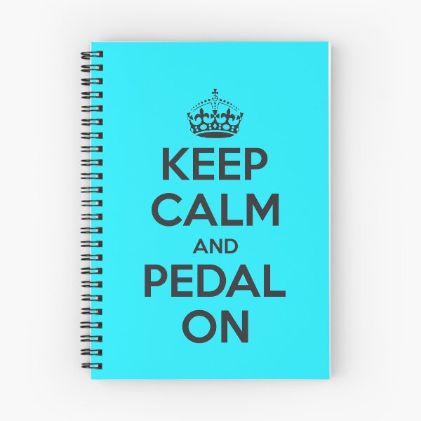 Item preview, Keep Calm and Pedal On - Classic Cycling Quote Sticker designed and sold by KarlMast.