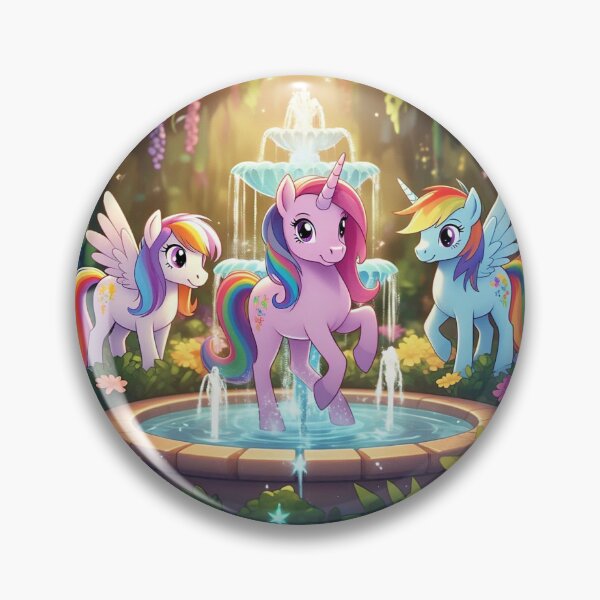 Item preview, Ponyville Fountain designed and sold by MyLittlePopCulture.
