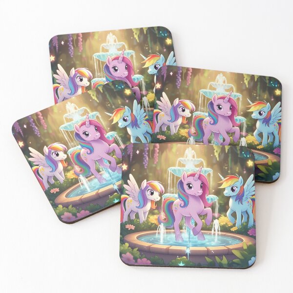 Item preview, Ponyville Fountain designed and sold by MyLittlePopCulture.