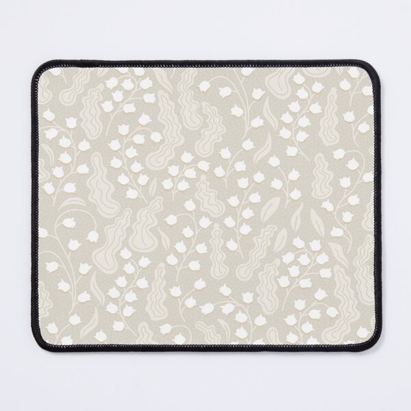 Item preview, Delicate grey lily of the valley flowers for bright, fresh rooms designed and sold by colorofmagic.