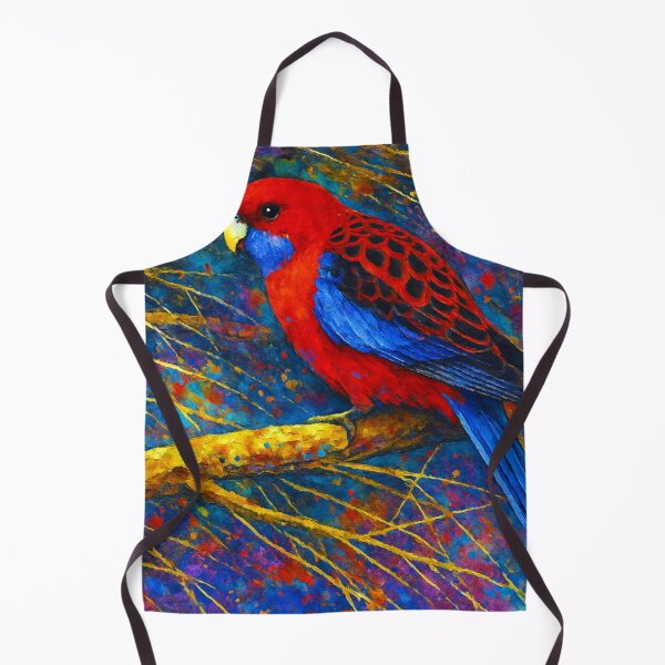 Item preview, Crimson Rosella in the Painted Tangle designed and sold by ChrisButler.