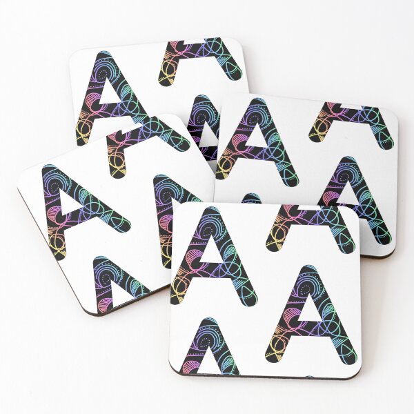 Item preview, RAINBOW LETTER A designed and sold by ulricateodoro.