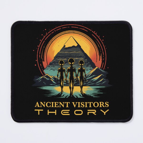 Item preview, Ancient Alien Visitors Astronauts Theory Pyramid Design designed and sold by Infinitee8hirts.