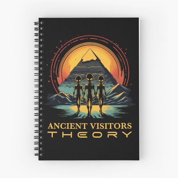 Item preview, Ancient Alien Visitors Astronauts Theory Pyramid Design designed and sold by Infinitee8hirts.
