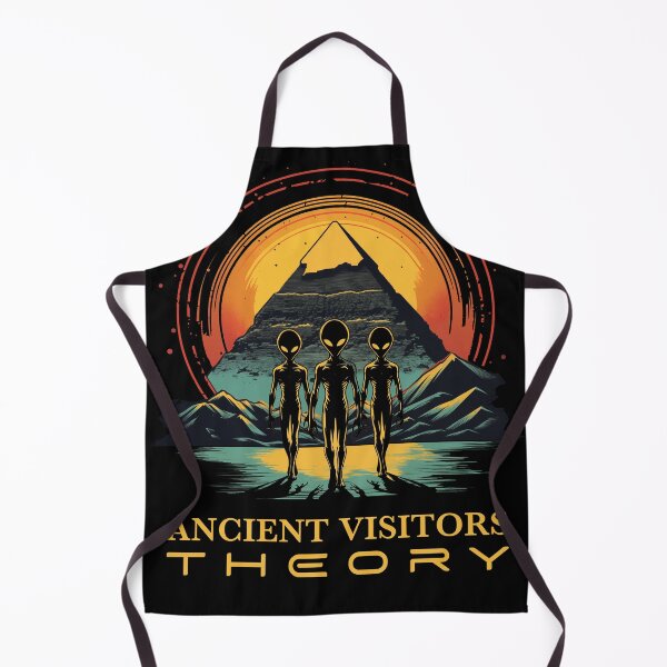 Item preview, Ancient Alien Visitors Astronauts Theory Pyramid Design designed and sold by Infinitee8hirts.