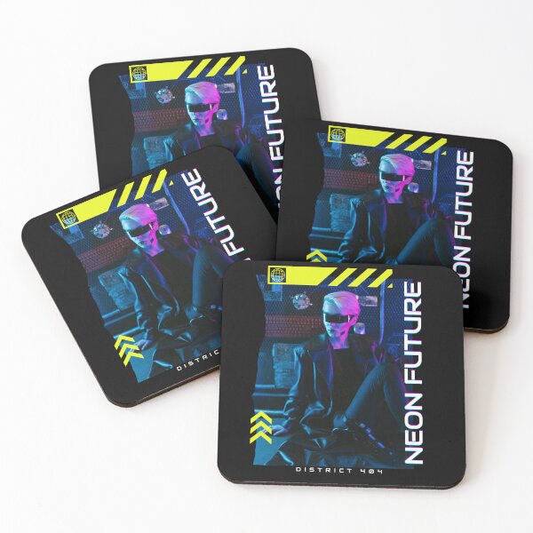 Item preview, Neon Future - District 404 designed and sold by rdxart.