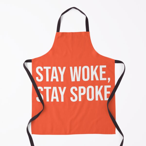 Item preview, Stay Woke, Stay Spoke - Urban Cycling Sticker_White designed and sold by KarlMast.