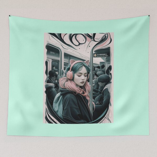 Item preview, In the subway designed and sold by Aise06.