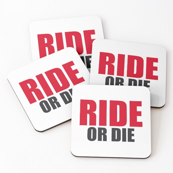 Item preview, Ride or Die - Hardcore Biker Sticker designed and sold by KarlMast.