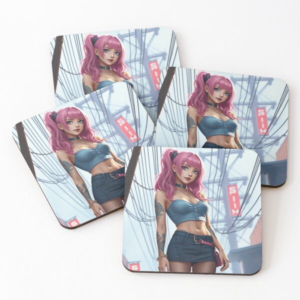 Item preview, Downtown Cool Girl designed and sold by e-not-shop.