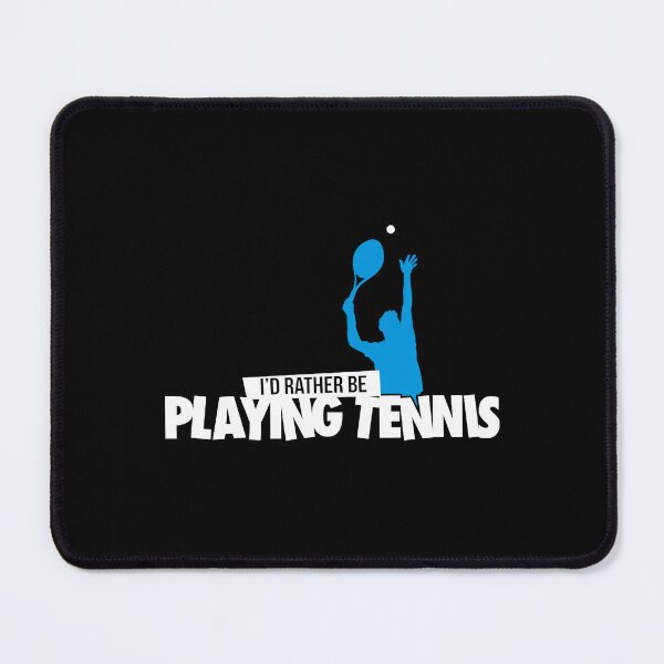 Item preview, Rather Be Playing - Bold Tennis Player Design designed and sold by miaa-artistshop.