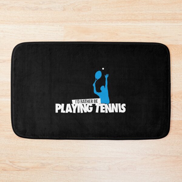 Item preview, Rather Be Playing - Bold Tennis Player Design designed and sold by miaa-artistshop.