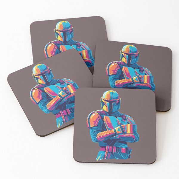 Item preview, Coffee Mando Illustration designed and sold by MemeHodlr.