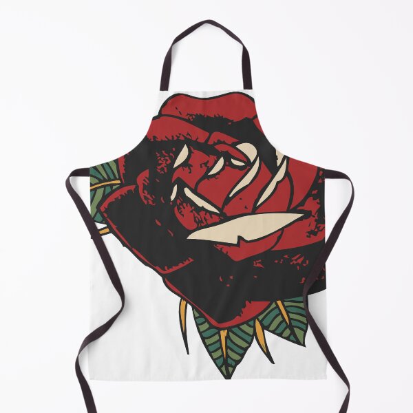Item preview, rose flower tattoo style designed and sold by Achille3777.