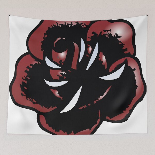 Item preview, rose flower tattoo designed and sold by Achille3777.