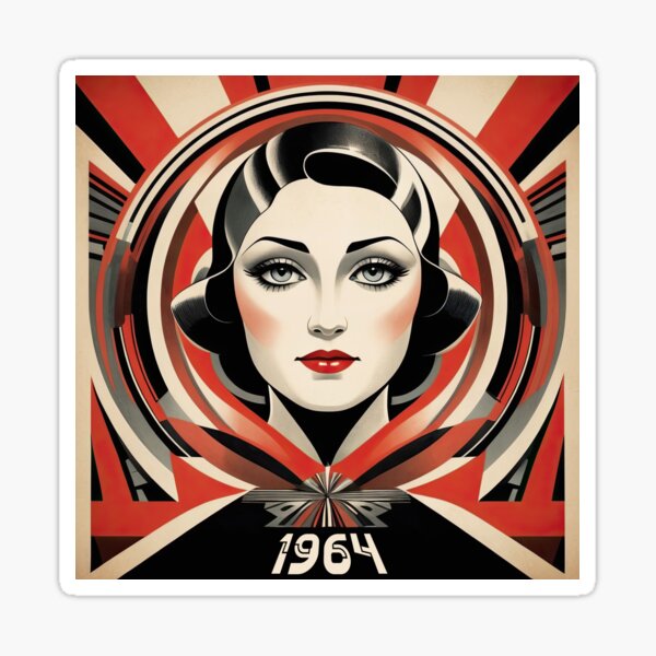 Item preview, Constructivism Style Poster 1964 designed and sold by gregsediting.