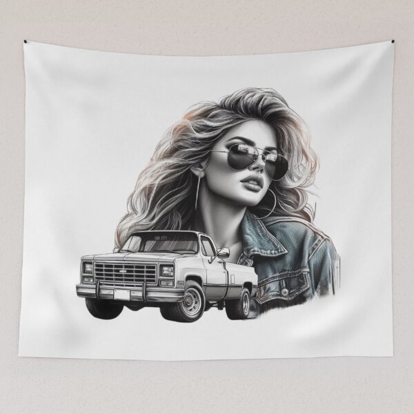 Item preview, "Retro Glamour: Charm and Audacity of Pin-Ups” designed and sold by CHRIST5000.