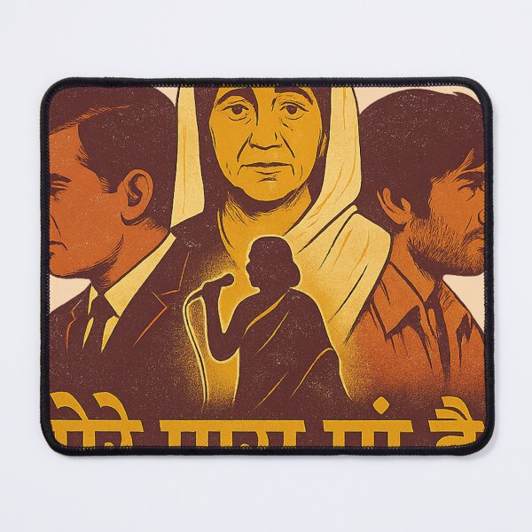 Item preview, Mere Paas Maa Hai | Vintage Bollywood Quote Design designed and sold by Fanfandom Studio.