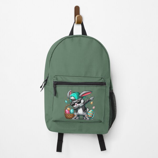 Item preview, Cool Easter Bunny in Streetwear with Basket of Eggs designed and sold by Aredbox.