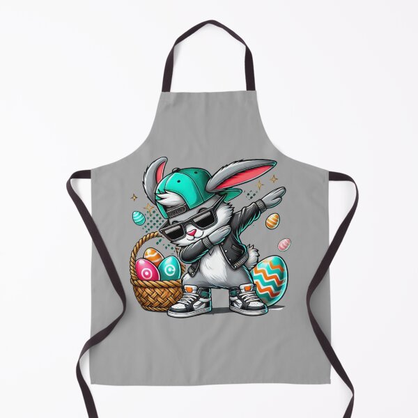 Item preview, Cool Easter Bunny in Streetwear with Basket of Eggs designed and sold by Aredbox.