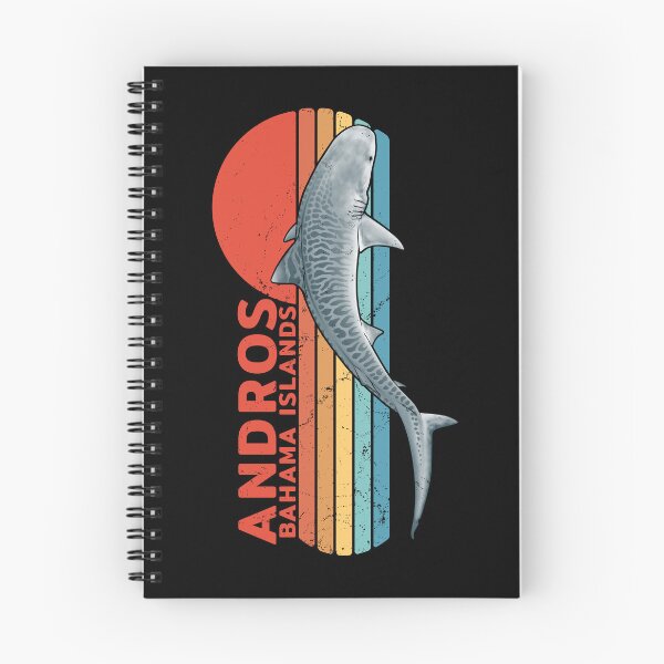 Item preview, Andros Bahamas Tiger Shark designed and sold by NicGrayGraphic.