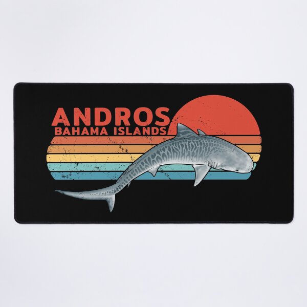 Item preview, Andros Bahamas Tiger Shark designed and sold by NicGrayGraphic.