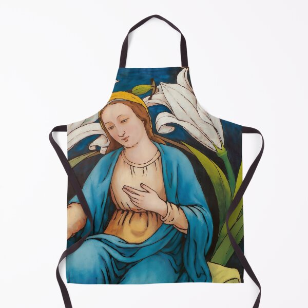Item preview, Inspired By Madonna of the lilies by Alphonse Maria Mucha designed and sold by Tamas Das.