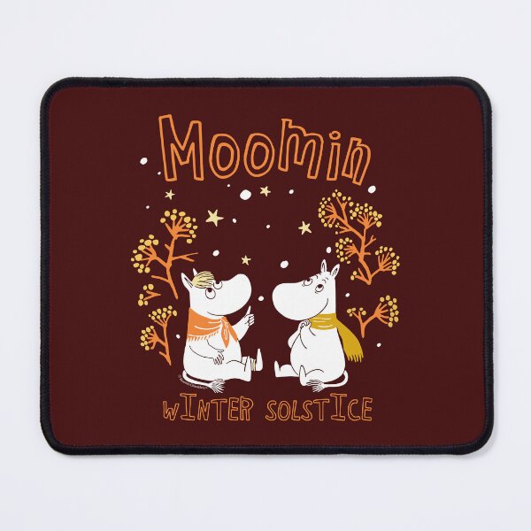 Item preview, Moomin Winter Solstice Moomintroll & Snorkmaiden In The Snow designed and sold by MoominStore.